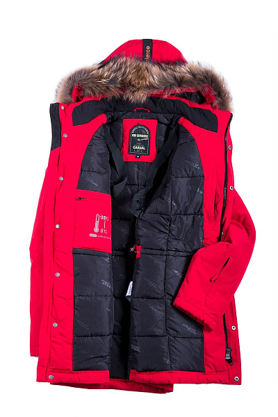 Мужская зимняя Парка High Experience Красный, 6980273