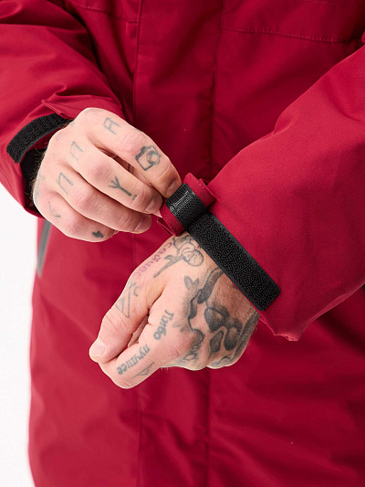 Парка Forcelab Бордовый, 7066225