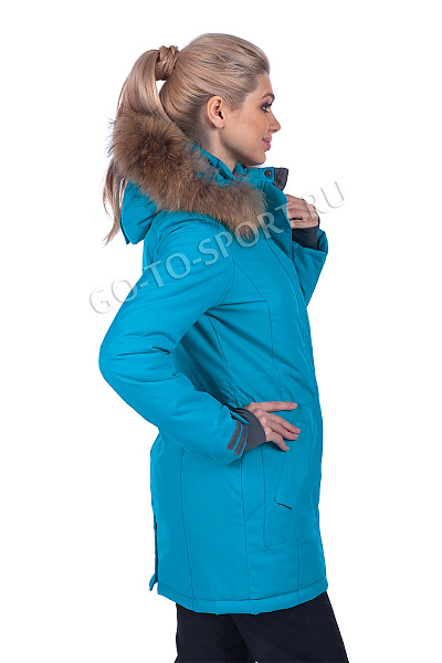 Женская зимняя Парка High Experience Голубой, 6980137