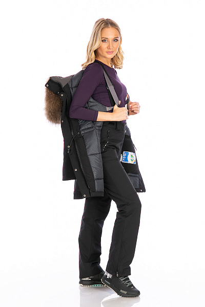 Женский зимний Костюм Running River Черный, 827884K1