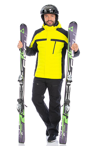 Мужской горнолыжный Костюм WHS Желтый, 8783363K1