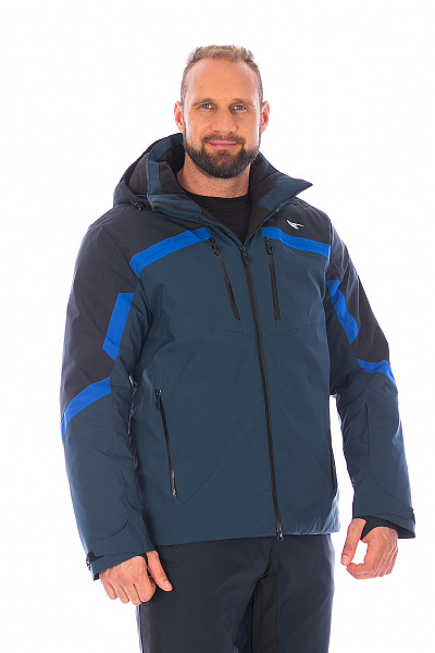 Мужская горнолыжная Куртка WHS Серо-синий, 8783307