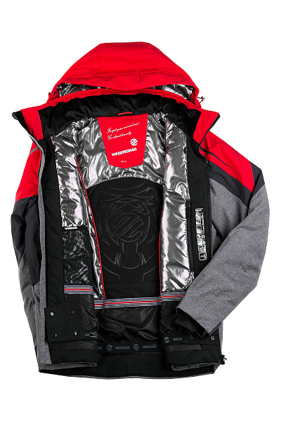 Мужская горнолыжная Куртка WHS Красный, 8783197