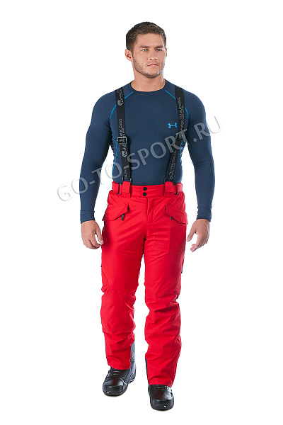Мужские горнолыжные Штаны WHS Красный, 878334