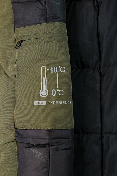 Женская зимняя Парка High Experience Хаки, 6980333