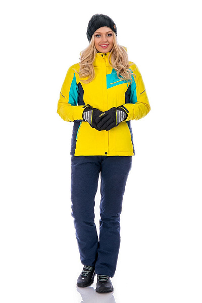 Женский горнолыжный Костюм High Experience Желтый, 6980281K2