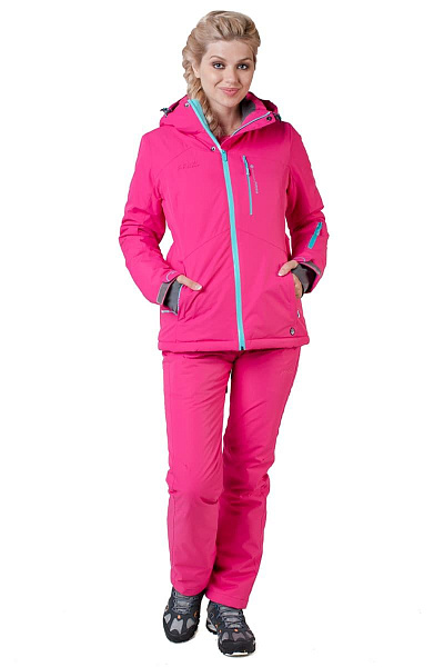 Женский горнолыжный Костюм High Experience Малиновый, 6980155K1