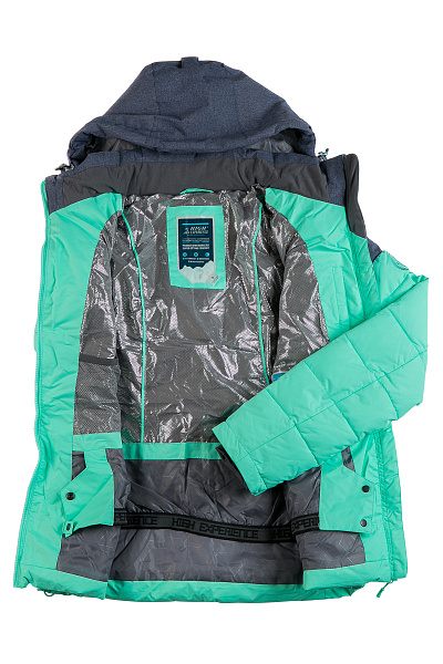 Женская горнолыжная Куртка High Experience Мятный, 6980201