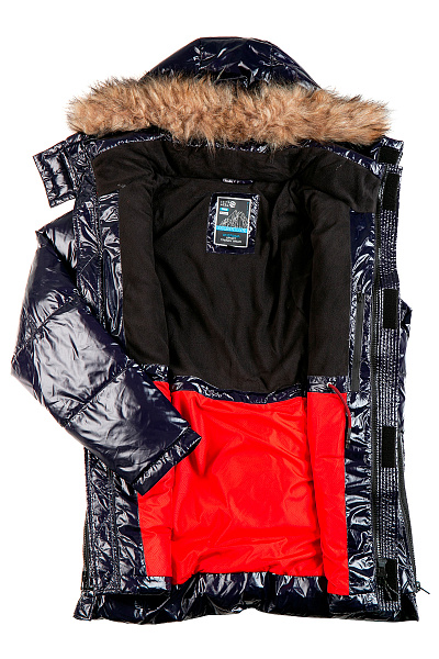 Детский зимний Пуховик WHS Черный, 8783285