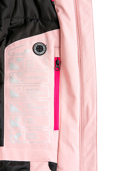 Женская горнолыжная Куртка WHS Розовый, 8783334