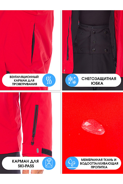 Куртка Forcelab Красный, 70667