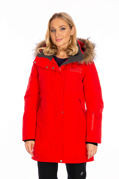 Женская зимняя Парка Running River Красный, 827884