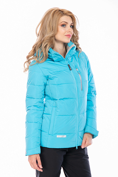 Женский зимний Пуховик Lafor Голубой, 76701