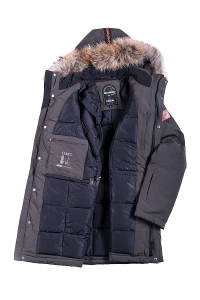 Мужская зимняя Парка High Experience Хаки, 6980273