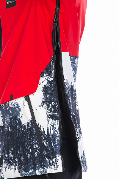 Мужской горнолыжный Анорак WHS Красный, 8783352