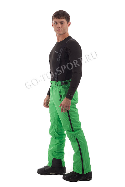 Мужские горнолыжные Штаны WHS Зеленый, 878332