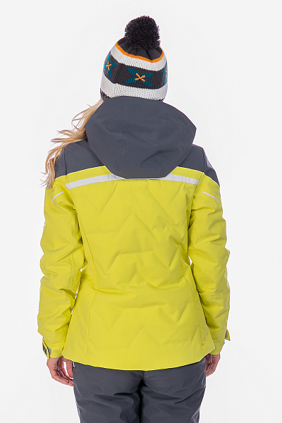 Женская горнолыжная Куртка WHS Желтый, 8783241