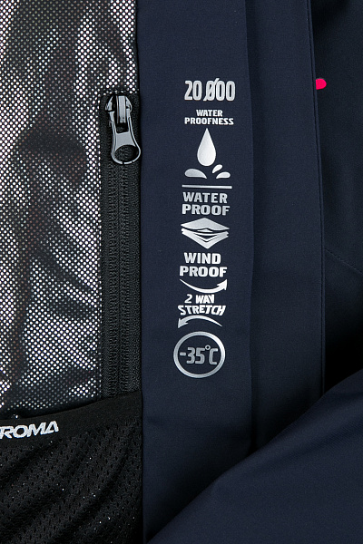 Женская горнолыжная Куртка WHS Темно-синий, 8783241