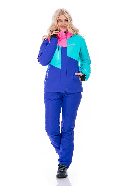Женский горнолыжный Костюм High Experience Голубой, 6980279K2