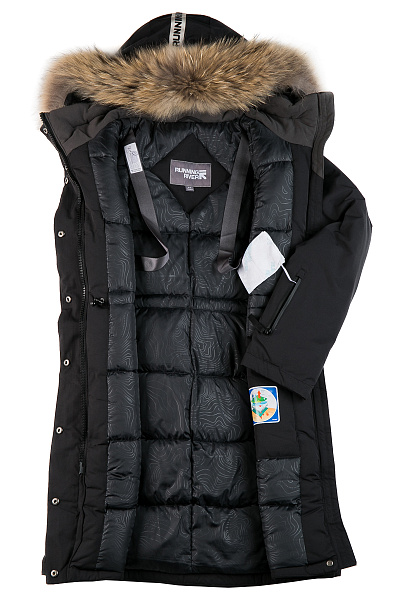 Женская зимняя Куртка Running River Черный, 827865