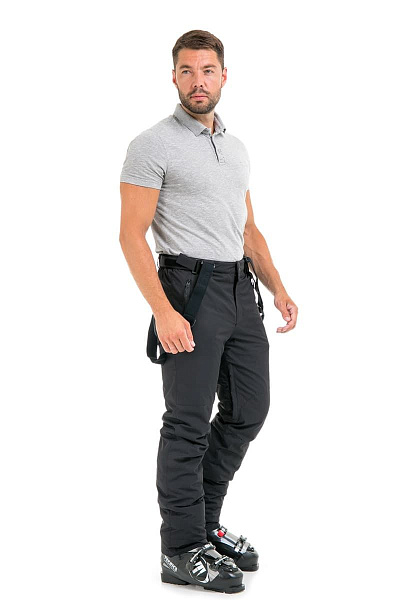 Мужские горнолыжные Штаны High Experience Черный, 6980111