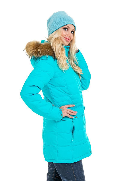 Женская зимняя Парка High Experience Голубой, 6980176