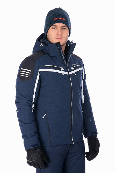 Мужская горнолыжная Куртка High Experience Темно-синий, 6980217