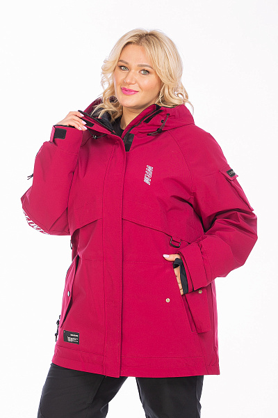 Куртка WHS Бордовый, 8783423