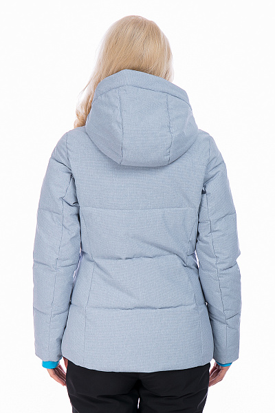 Женский горнолыжный Пуховик WHS Голубой, 8783188