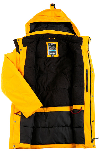 Детская зимняя Парка WHS Желтый, 8783283