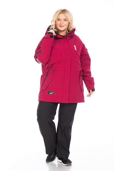 Куртка WHS Бордовый, 8783423