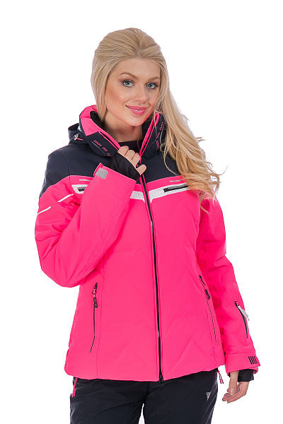 Женская горнолыжная Куртка WHS Розовый, 8783241