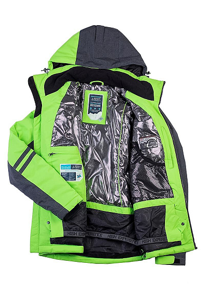 Мужская горнолыжная Куртка High Experience Зеленый, 6980192