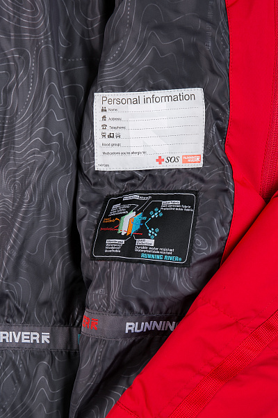 Мужской зимний Пуховик Running River Красный, 827871