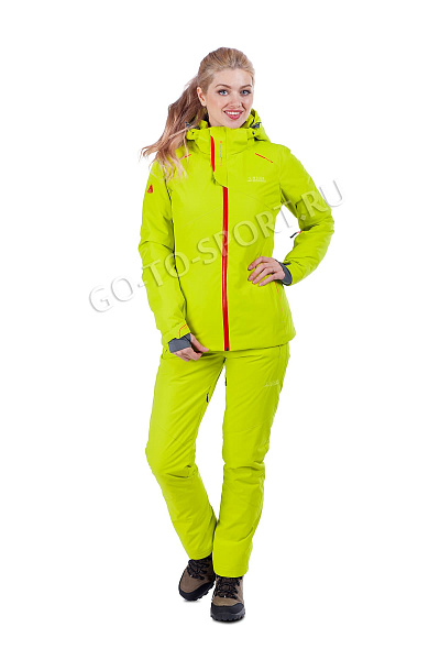 Женский горнолыжный Костюм High Experience Салатовый, 6980118K1