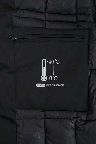 Мужская зимняя Парка High Experience Черный, 6980335