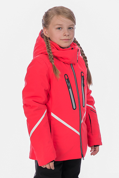 Детская горнолыжная Куртка WHS Коралловый, 8783212