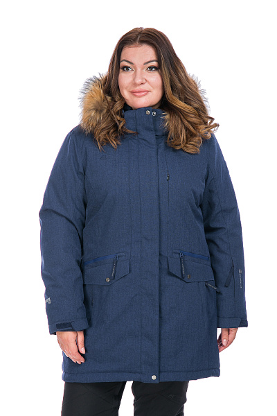 Женская зимняя Парка High Experience Темно-синий, 6980375