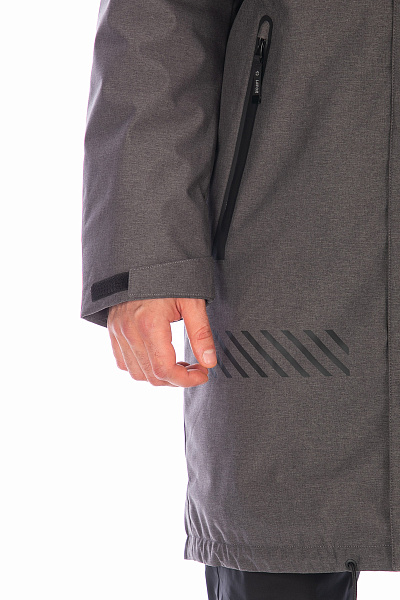 Мужская зимняя Парка Lafor Темно-серый, 767067