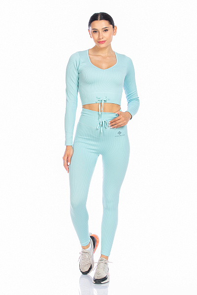 Тайтсы Forcelab Голубой, 706671