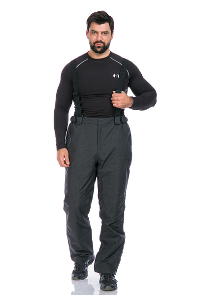 Мужские горнолыжные Штаны High Experience Темно-серый, 6980354