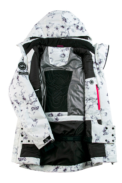 Женская горнолыжная Куртка WHS Белый, 8783333