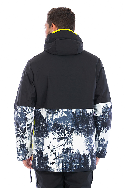 Мужской горнолыжный Анорак WHS Черный, 8783352