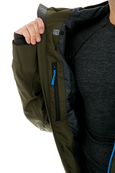 Мужской горнолыжный Комбинезон Running River Зеленый, 827817