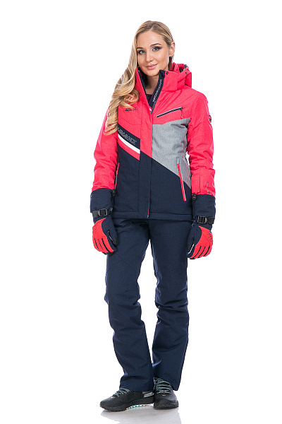 Женский горнолыжный Костюм High Experience Коралловый, 6980366K1