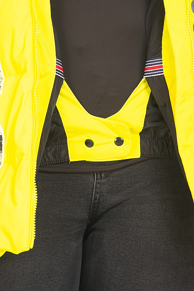 Пуховик Tisentele Желтый, 847619