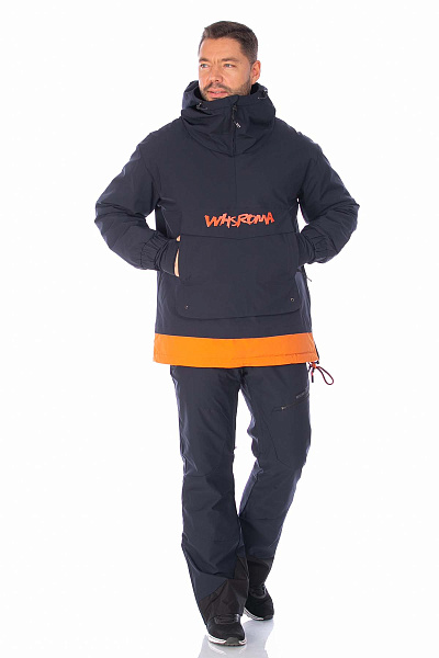 Анорак WHS Темно-синий, 8783468