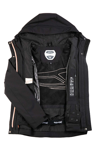 Куртка Tisentele Черный, 847640