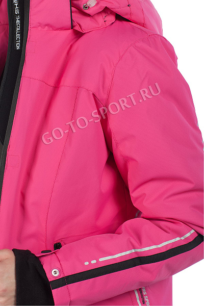 Женская горнолыжная Куртка WHS Розовый, 878324