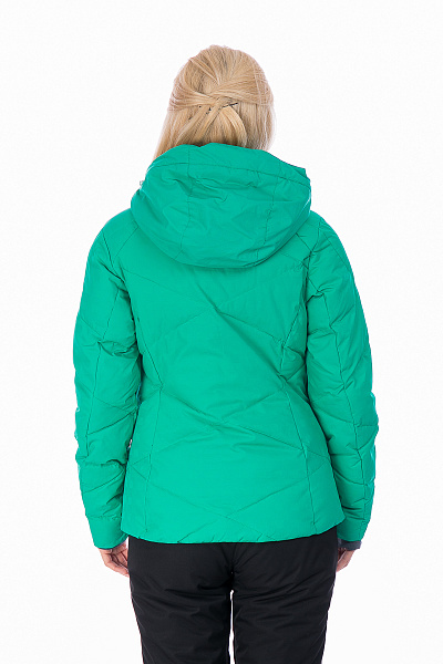 Женский горнолыжный Пуховик Running River Зеленый, 827867